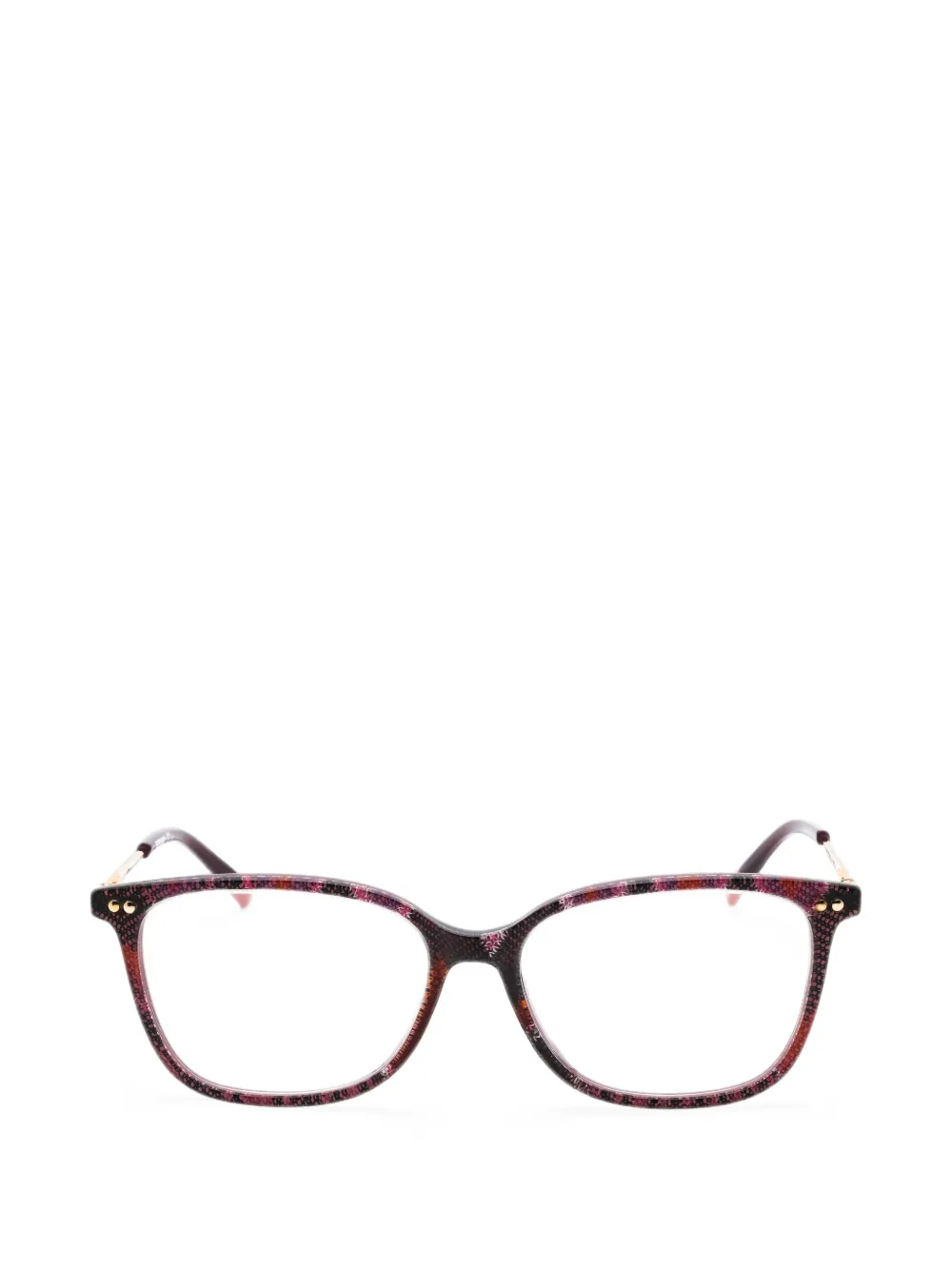 MISSONI EYEWEAR rectangle-frame glasses