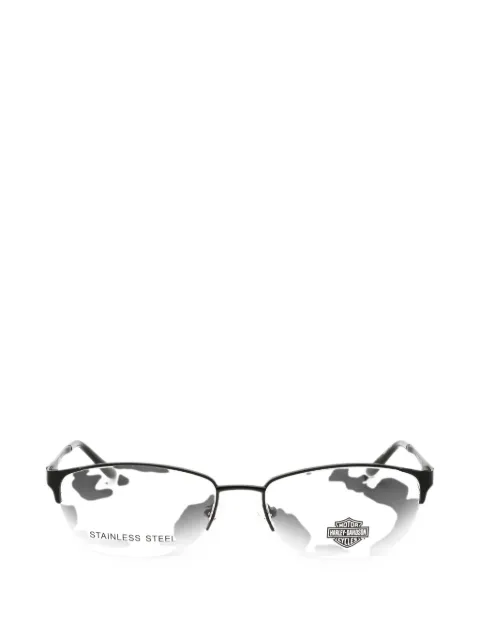HARLEY-DAVIDSON oval-frame glasses