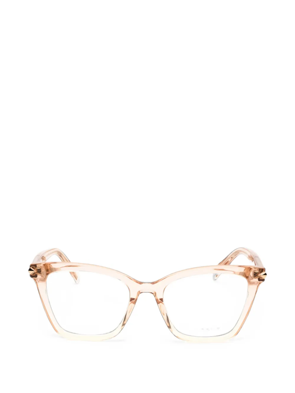 Police cat-eye frame glasses - Toni neutri