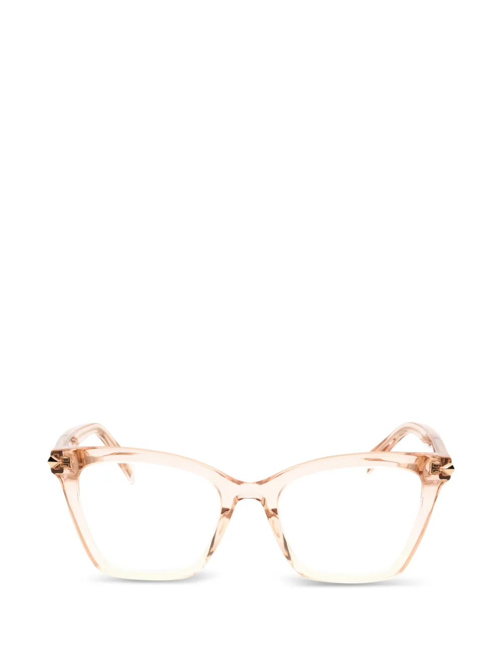 Police cat-eye frame glasses