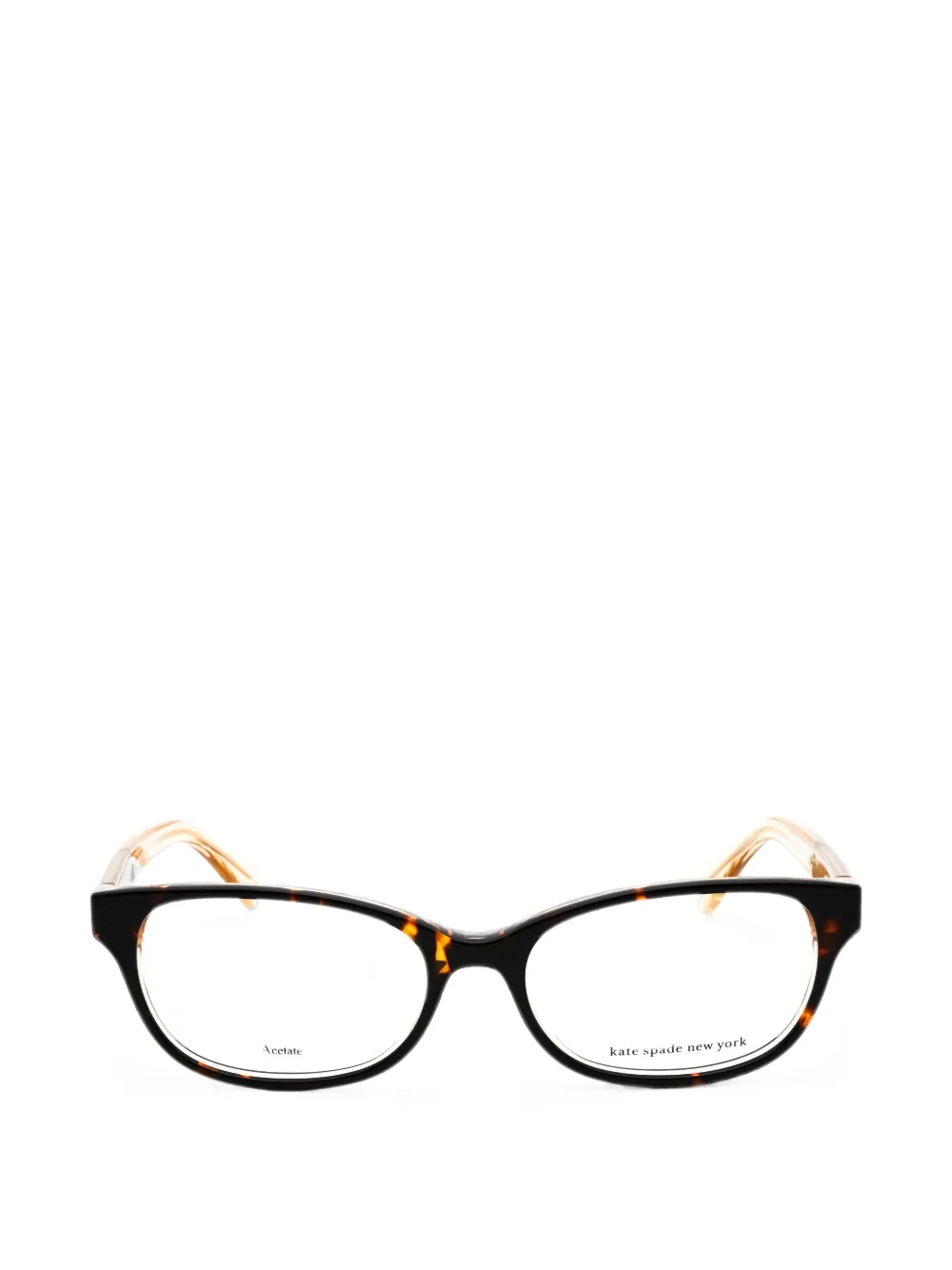 Kate Spade Rainey oval-frame glasses - Nero