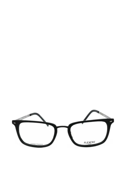 Flexon rectangle-frame glasses