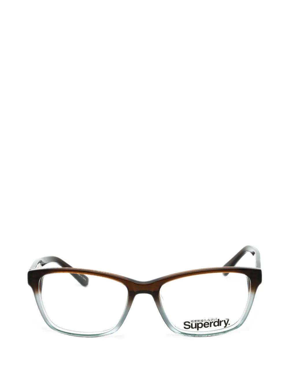 Superdry SDO-Leigh rectangle-frame glasses - Marrone