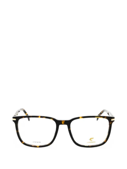 Carrera tortoiseshell-effect rectangle-frame glasses