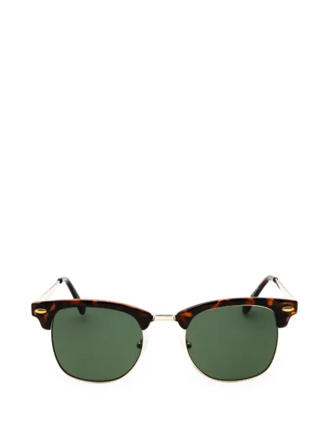 KENNETH COLE tortoiseshell-effect browline-frame sunglasses