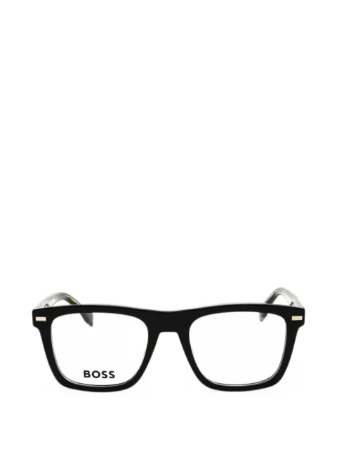 BOSS rectangle-frame glasses