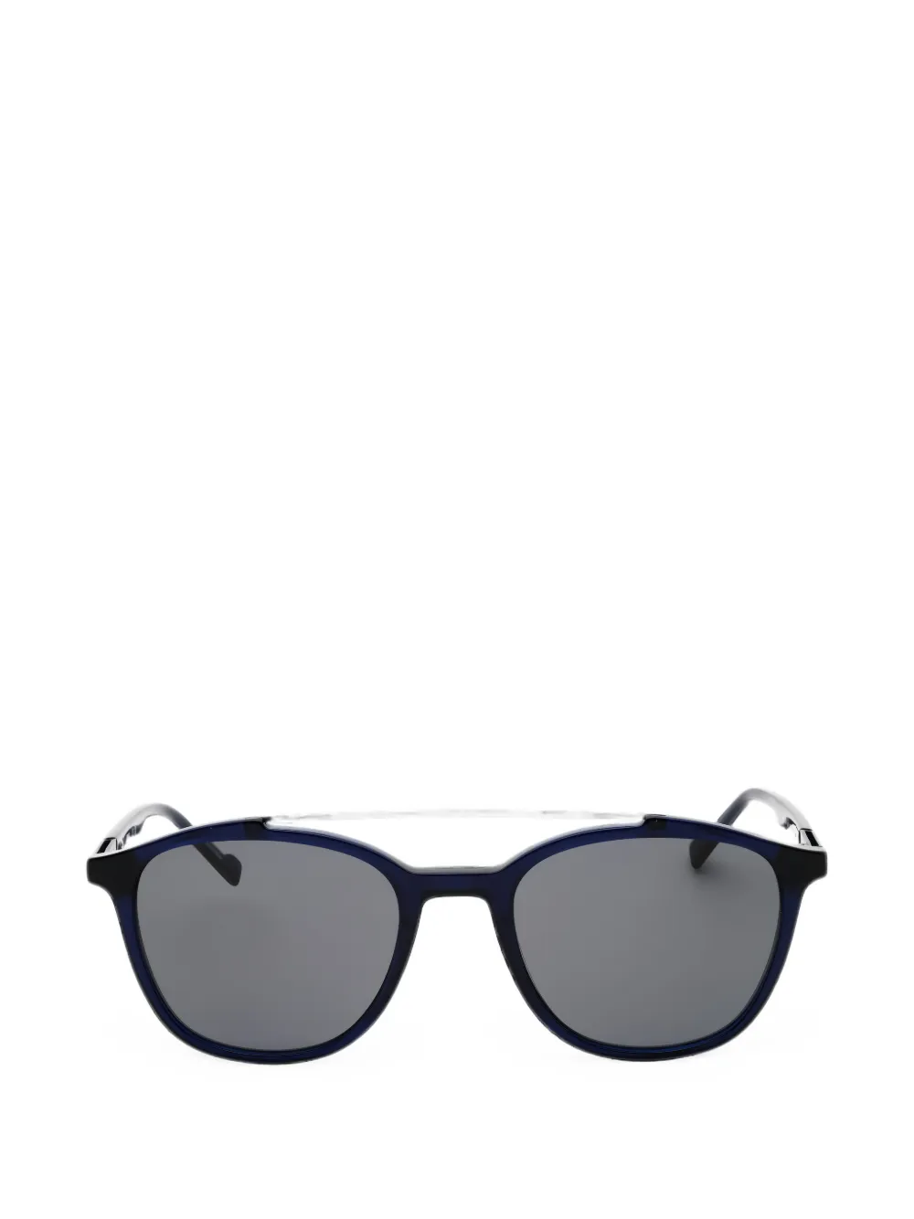 Zeiss geometric-frame sunglasses