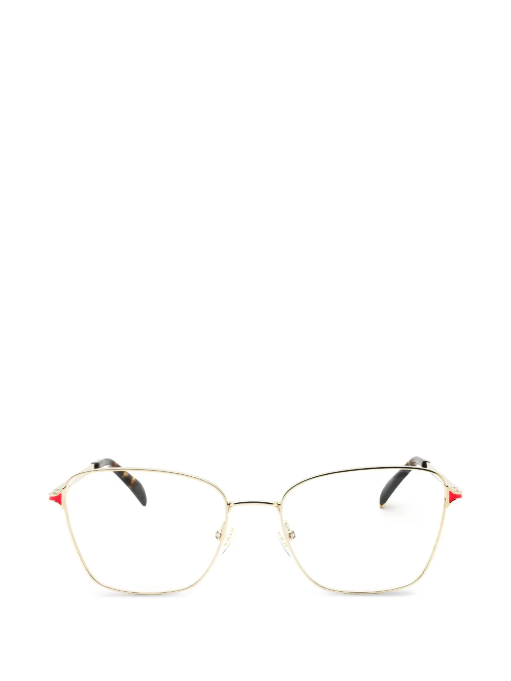 TOUS cat-eye frame glasses · 53