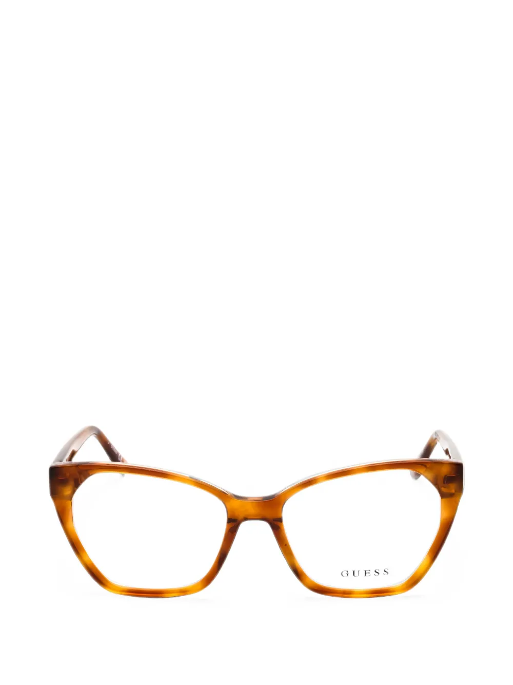 GUESS USA cat-eye glasses - Marrone