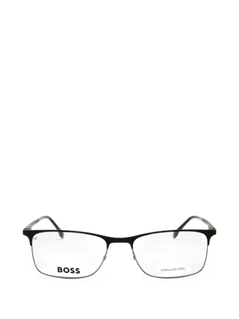 BOSS rectangle-frame glasses