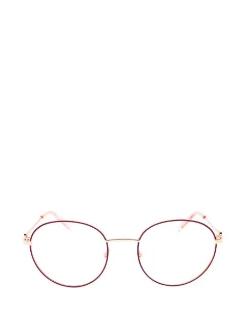 Love Moschino gafas con montura redonda