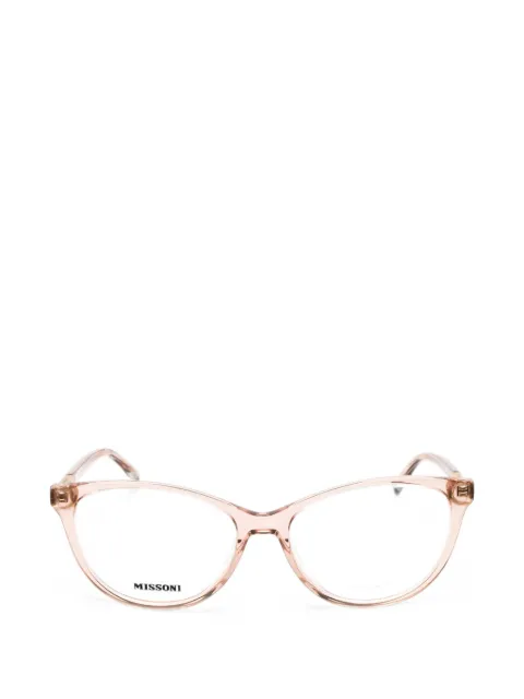 MISSONI EYEWEAR Brille mit ovalem Gestell