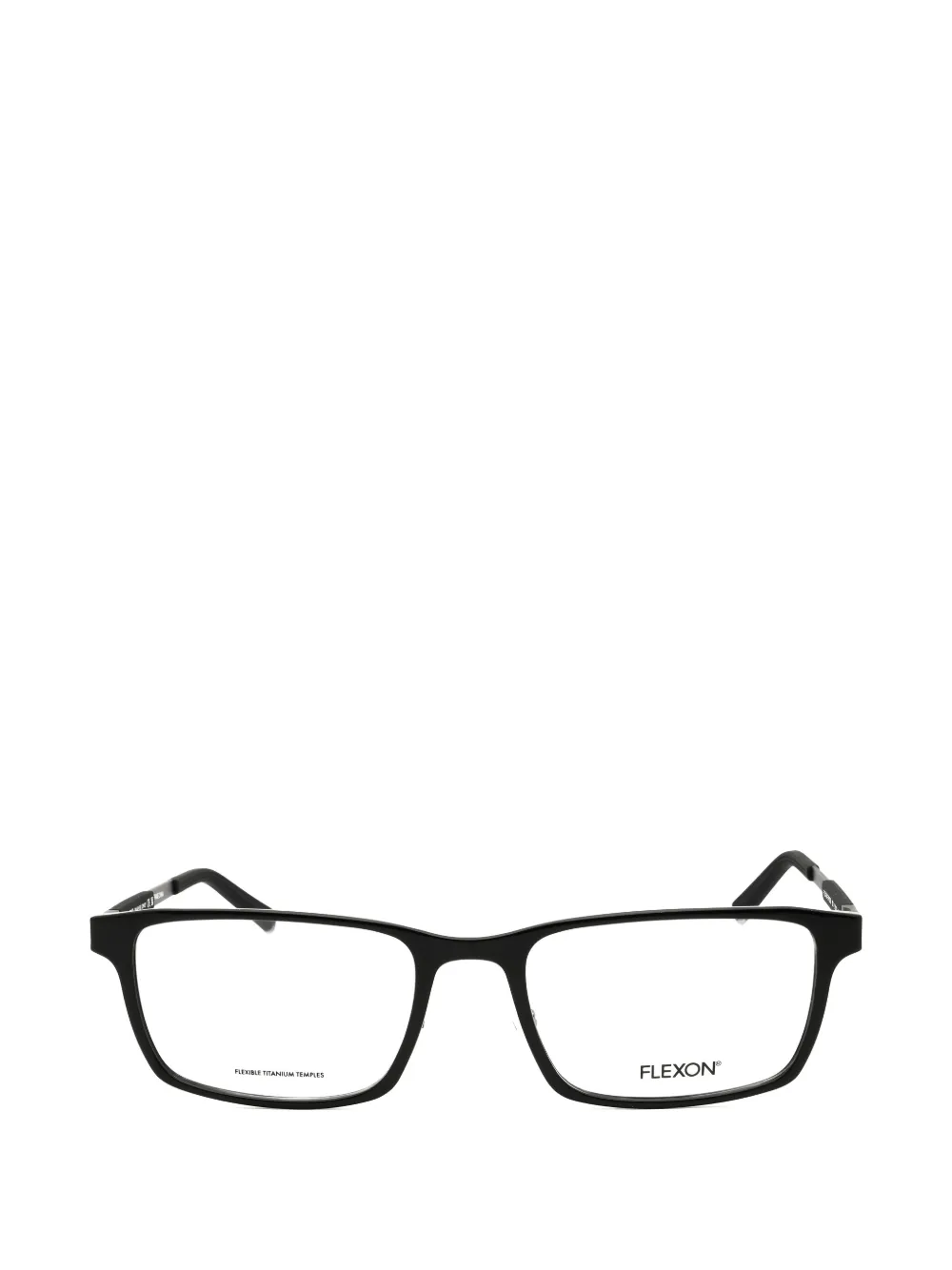 Flexon Rectangle-frame Glasses In Black
