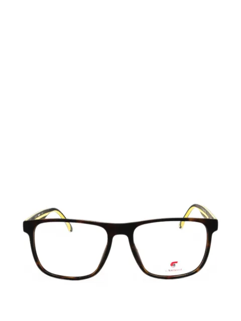 Carrera tortoiseshell-effect rectangle-frame glasses