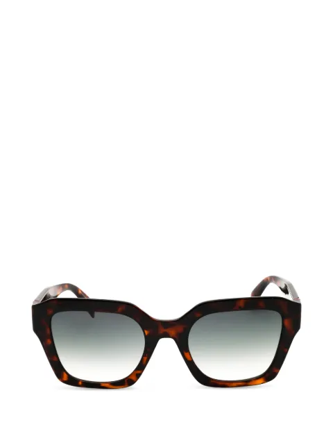 Levi's tortoiseshell-effect rectangle-frame sunglasses