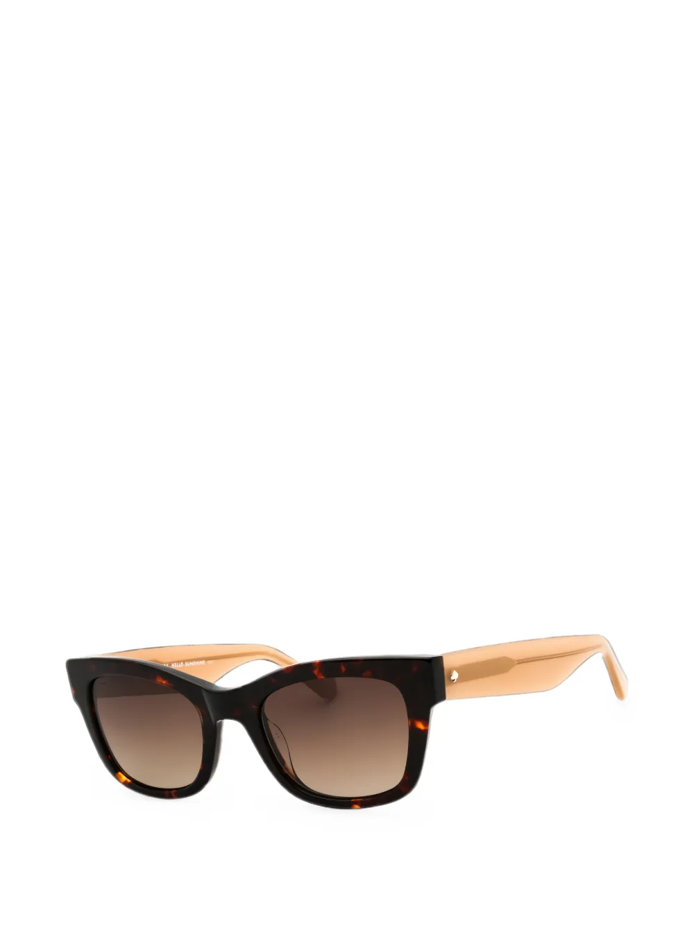 Kate Spade Aimee rectangle-frame sunglasses Bruin