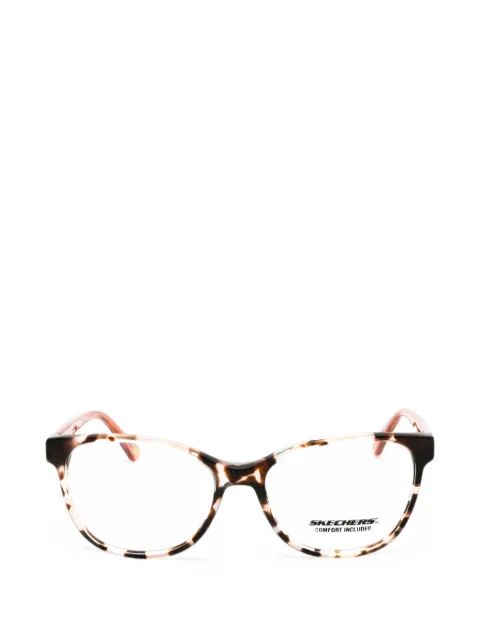 Skechers tortoiseshell-effect cat-eye glasses
