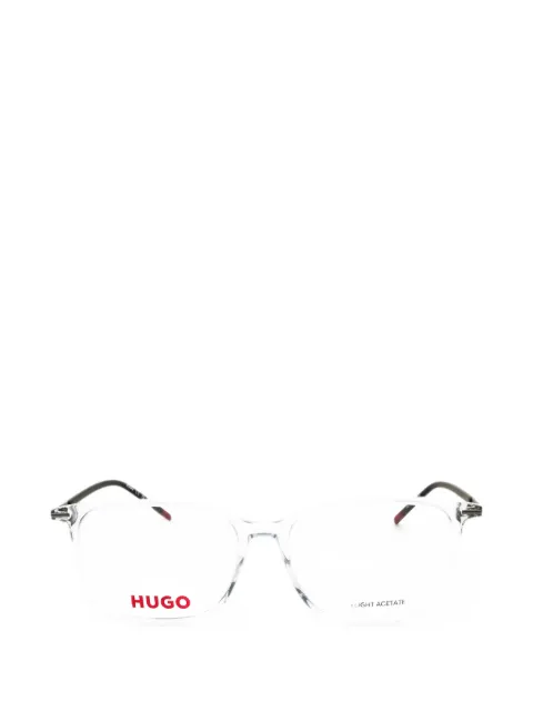 HUGO rectangle-frame glasses