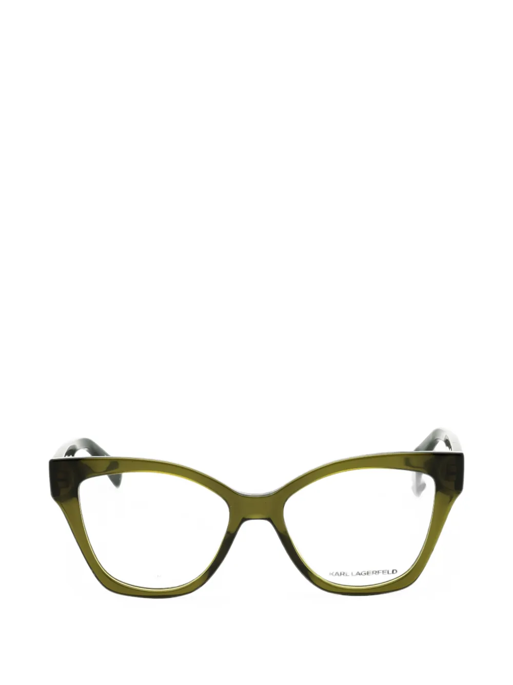 Karl Lagerfeld cat-eye frame glasses - Verde
