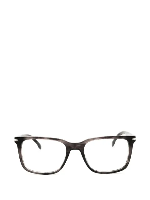 BOSS rectangular-frame glasses