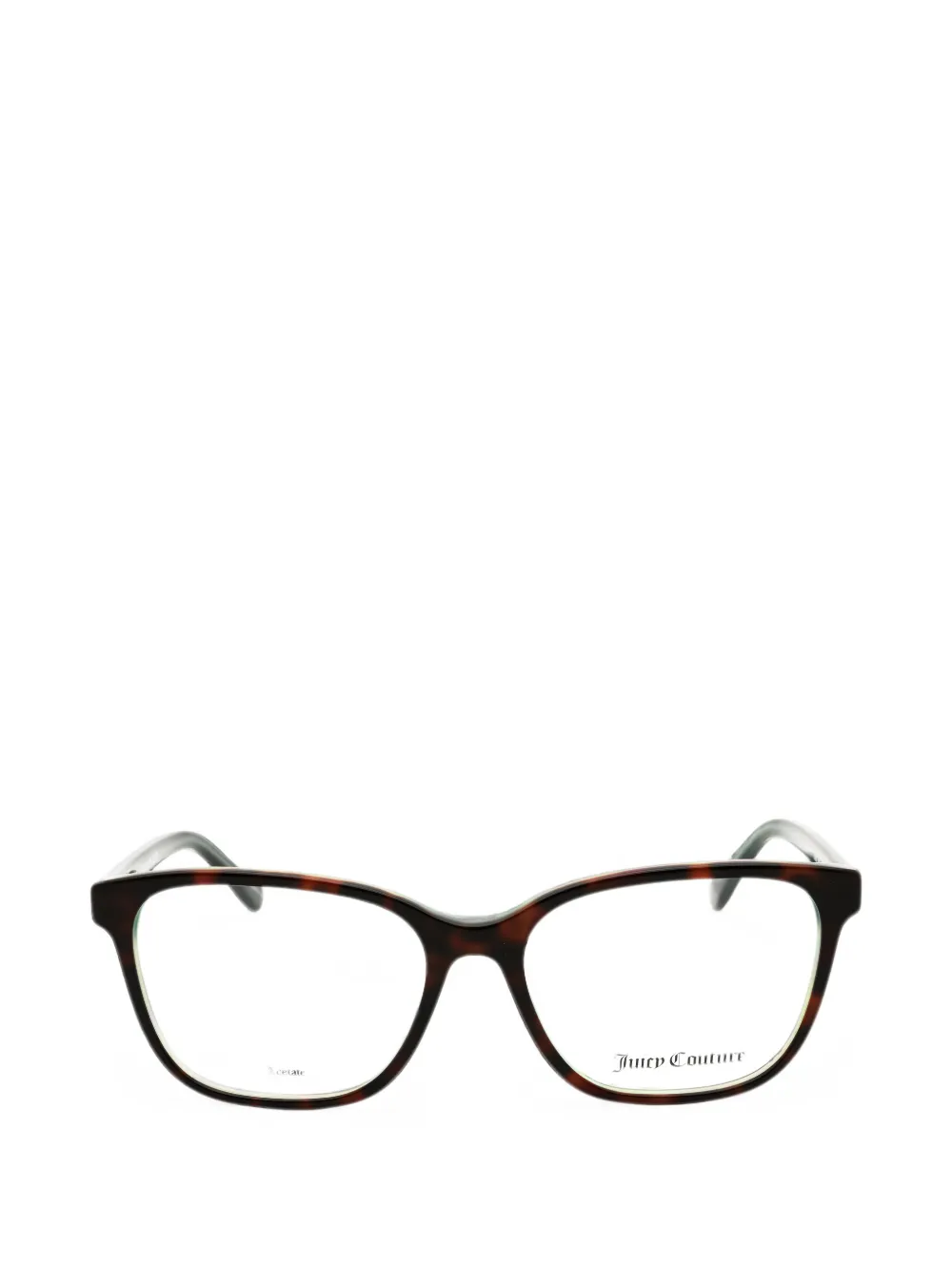 Juicy Couture Rectangular-frame Glasses In Brown