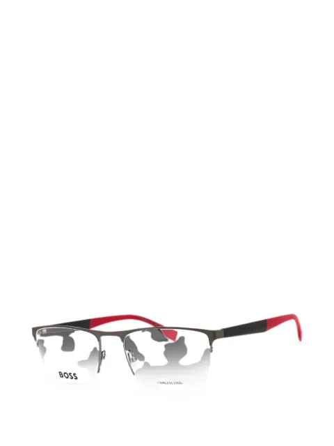 BOSS rectangle-frame glasses