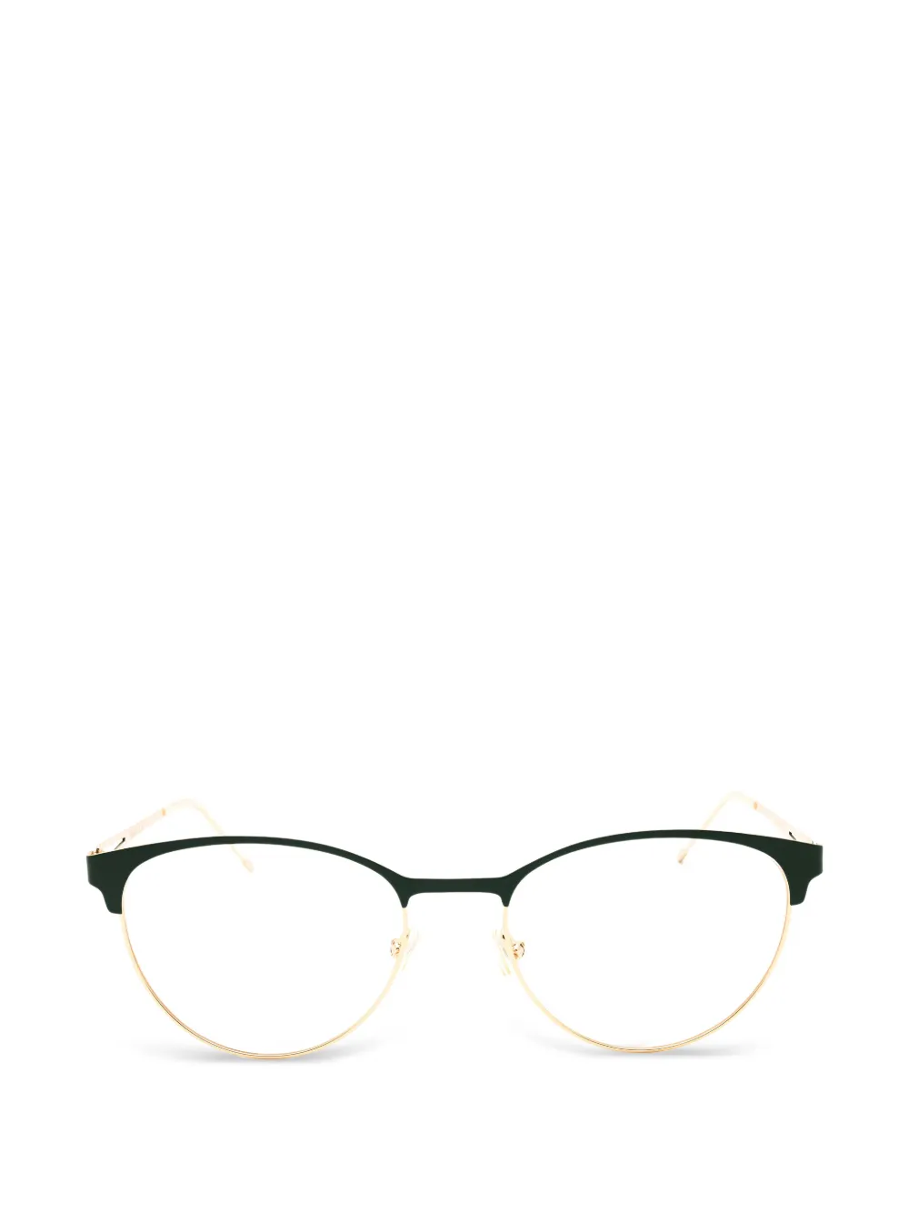 BOSS round-frame glasses