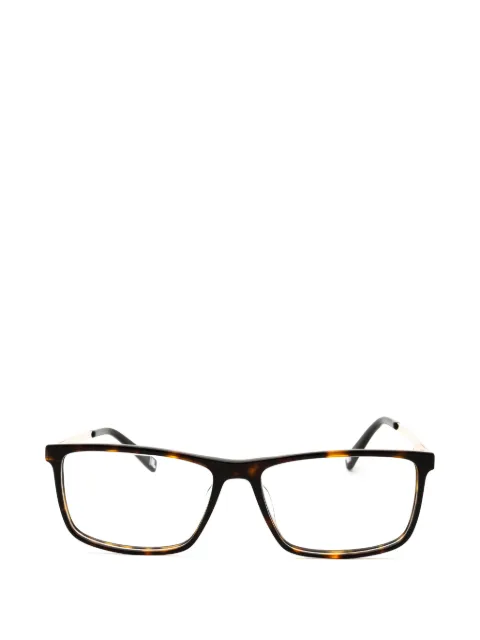 Fila tortoiseshell-effect rectangle-frame glasses