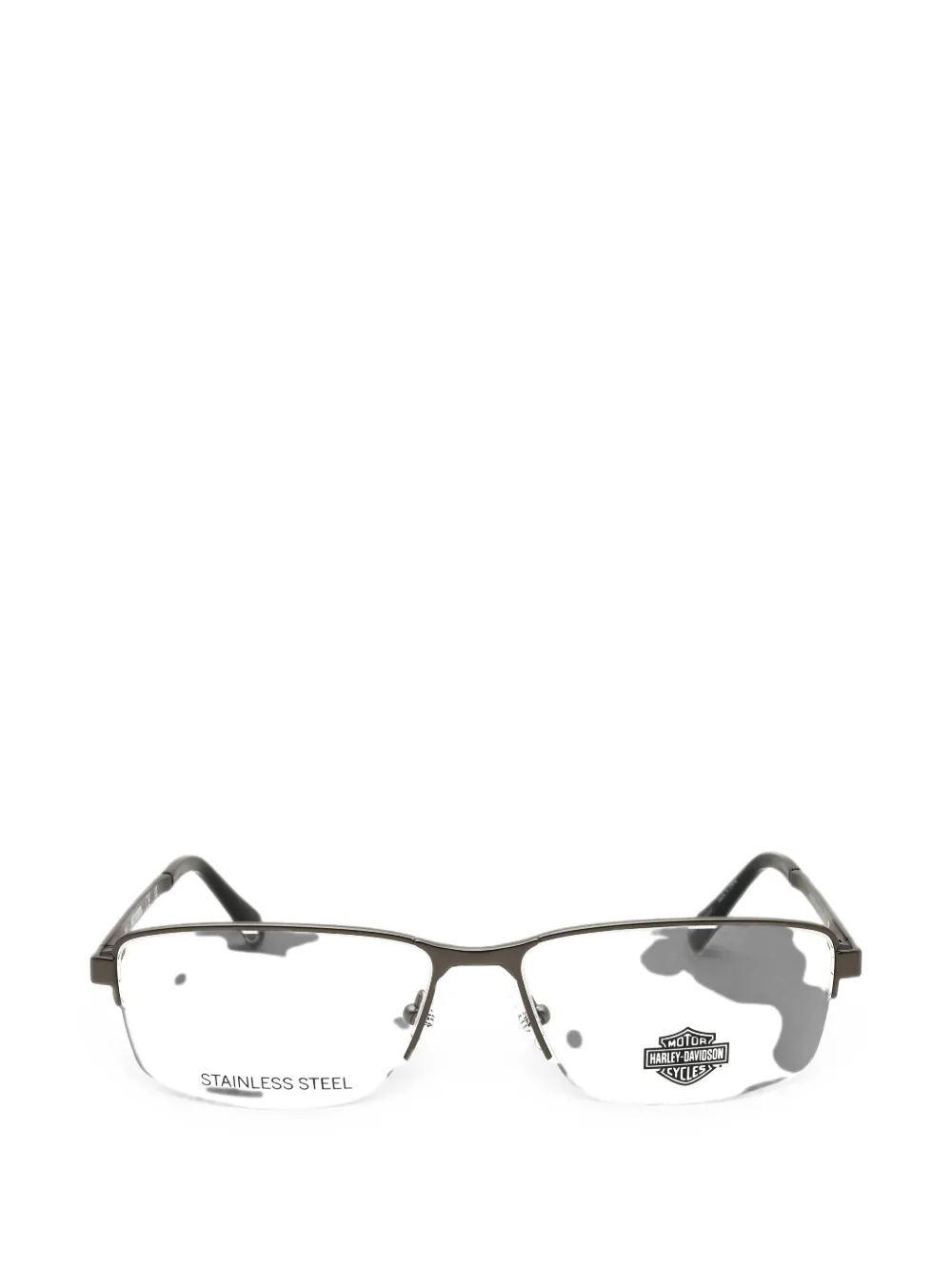 HARLEY-DAVIDSON rectangle-frame glasses | Grey | Image 1