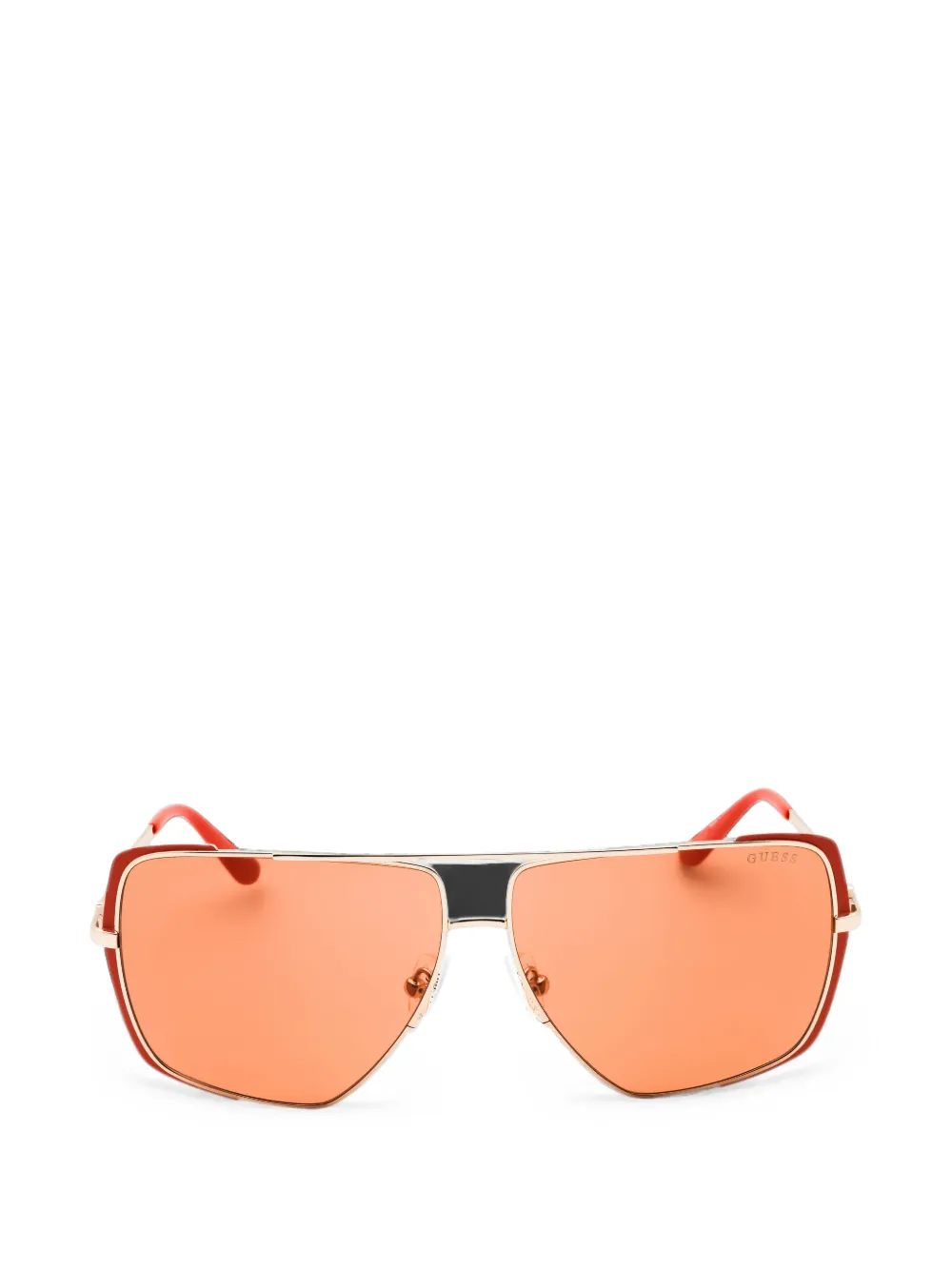 GUESS EYEWEAR oversized geometric-frame sunglasses