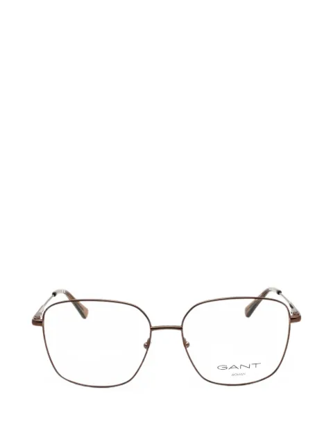 Gant rectangle-frame glasses