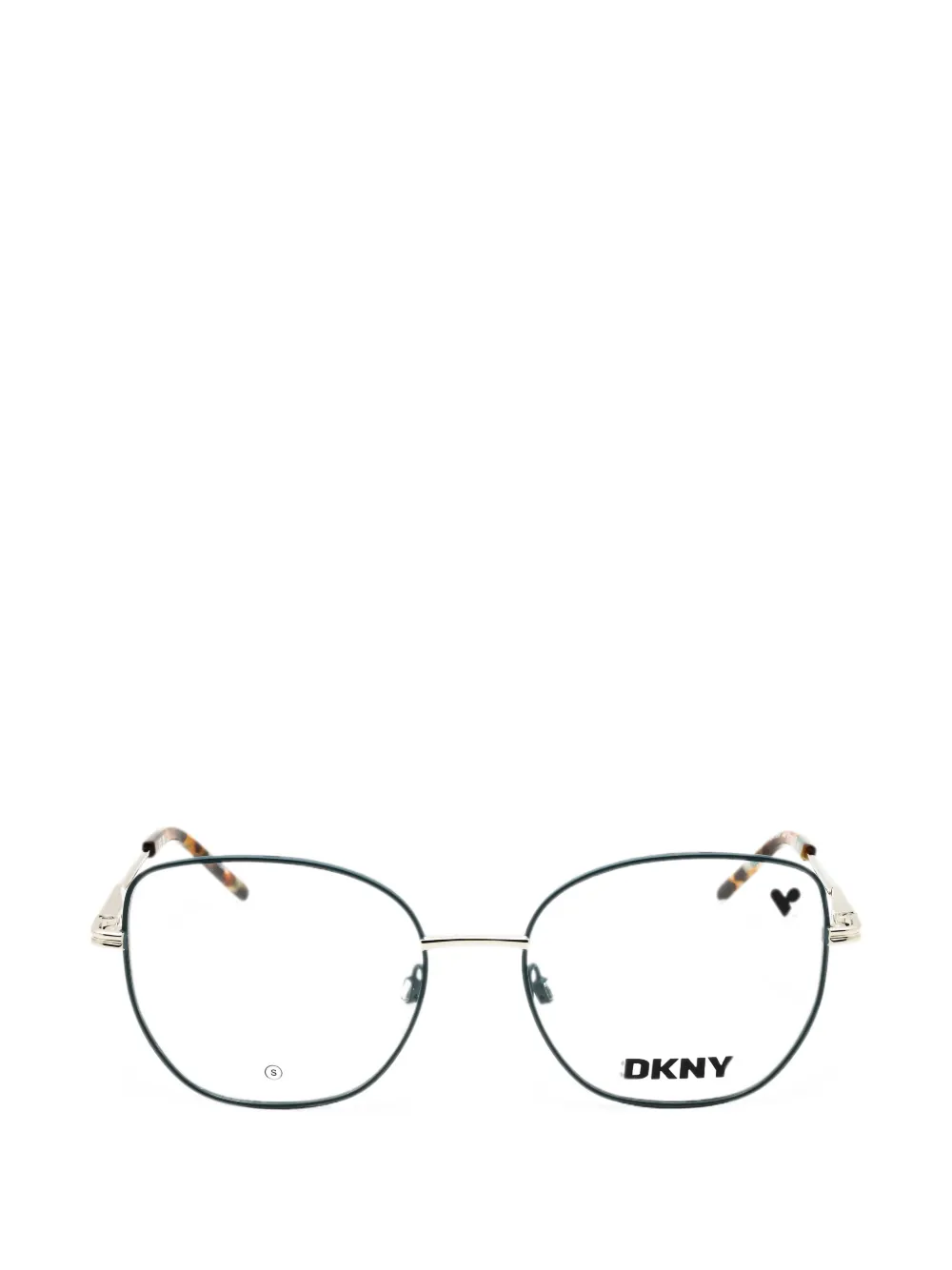 DKNY cat-eye frame glasses - Blu
