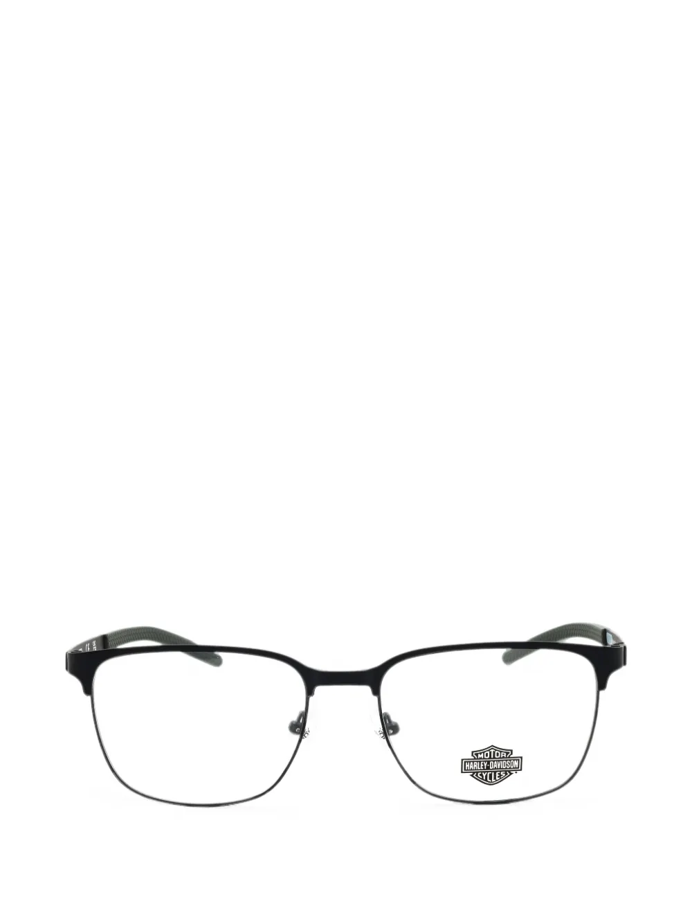 Harley-davidson Rectangle-frame Glasses In Black