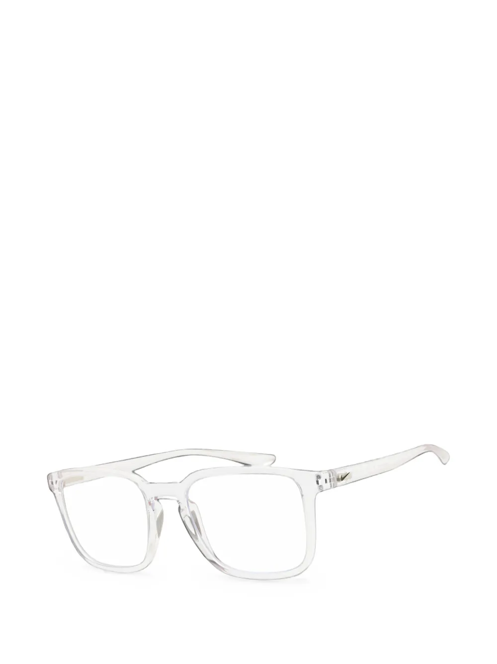 Nike Circuit square-frame glasses Wit