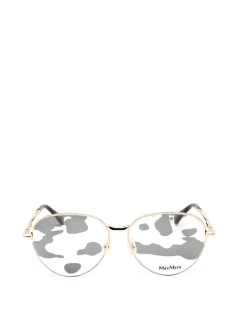 Max Mara gafas con montura estilo piloto
