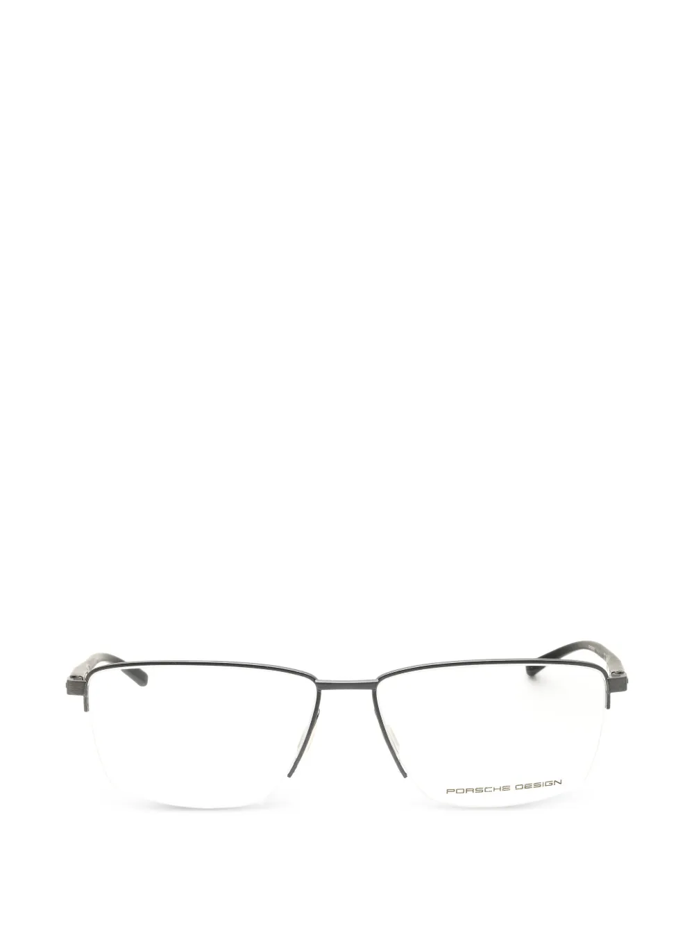 Porsche Design rectangle-frame glasses