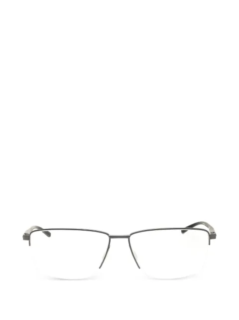 Porsche Design rectangle-frame glasses