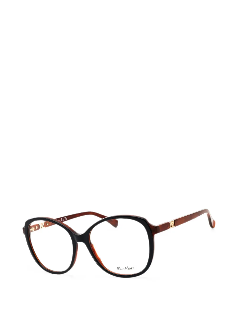 Max Mara round-frame glasses Blauw