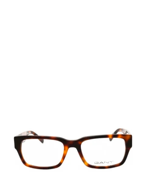 Gant rectangle-frame glasses
