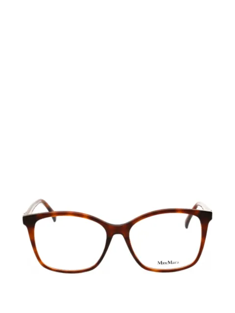 Max Mara gafas con montura rectangular
