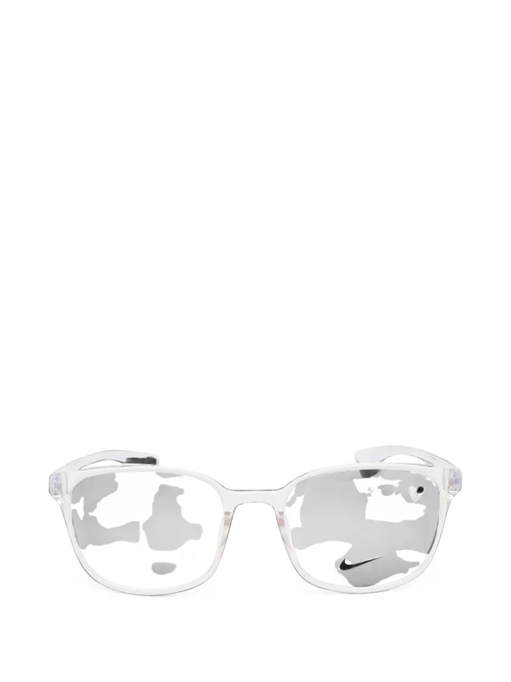 Nike round-frame glasses Wit