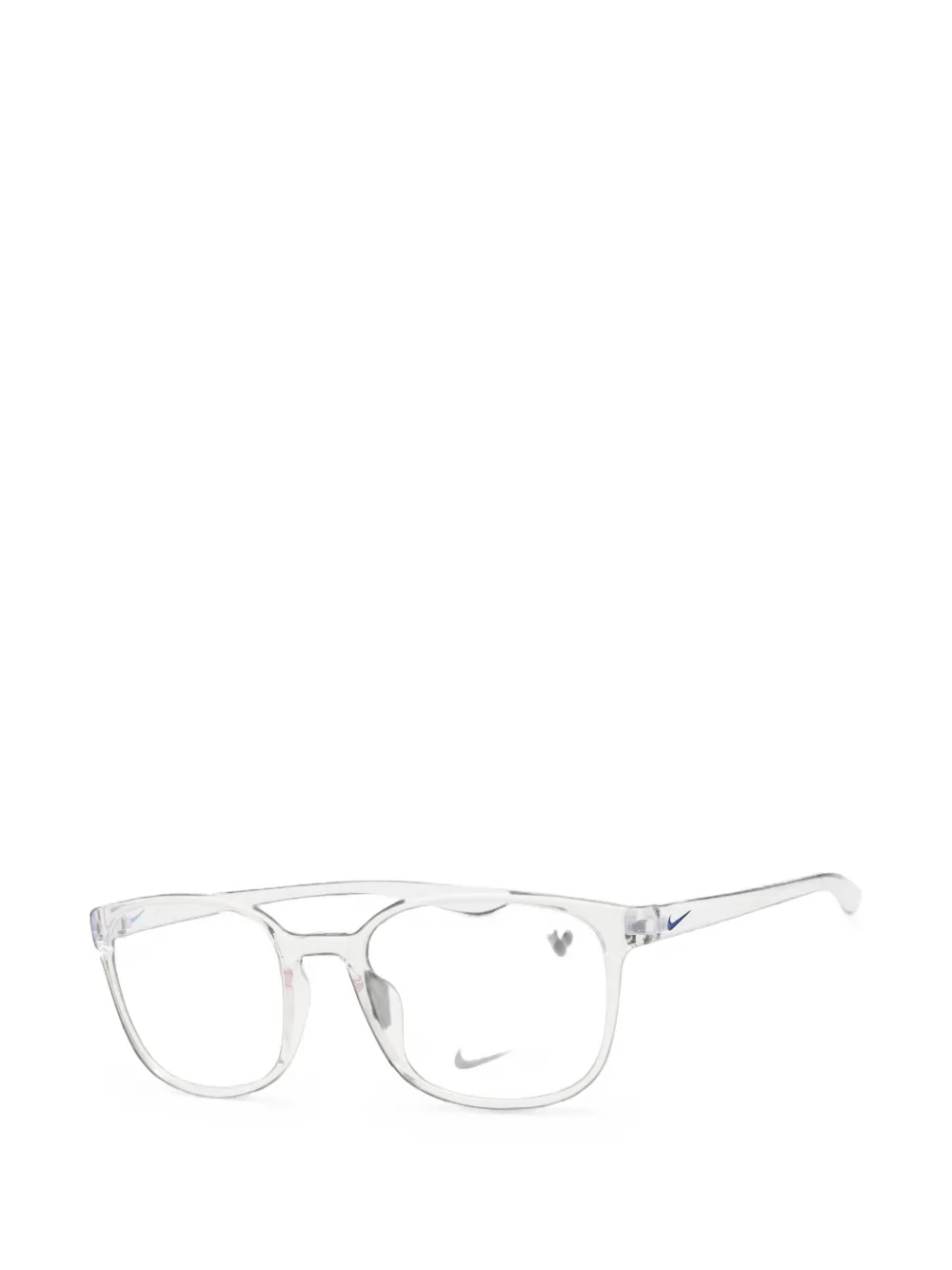 Nike round-frame glasses Wit