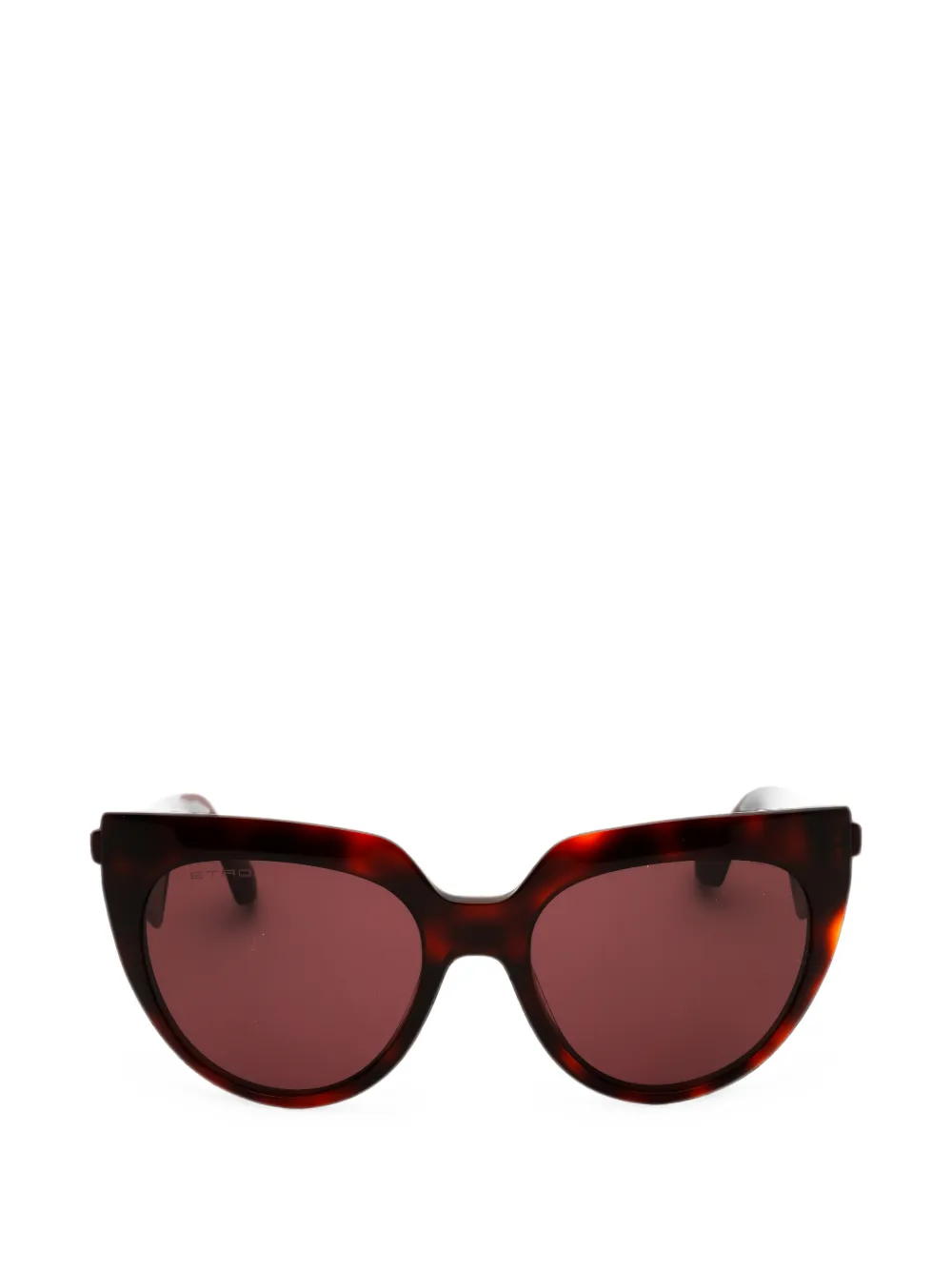 ETRO tortoiseshell-effect cat-eye sunglasses - Marrone