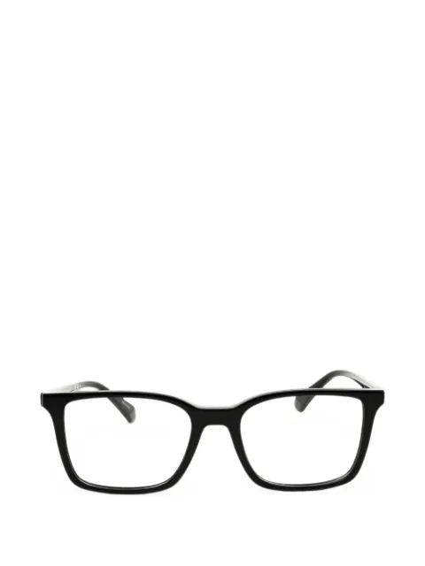 Polaroid rectangle-frame glasses