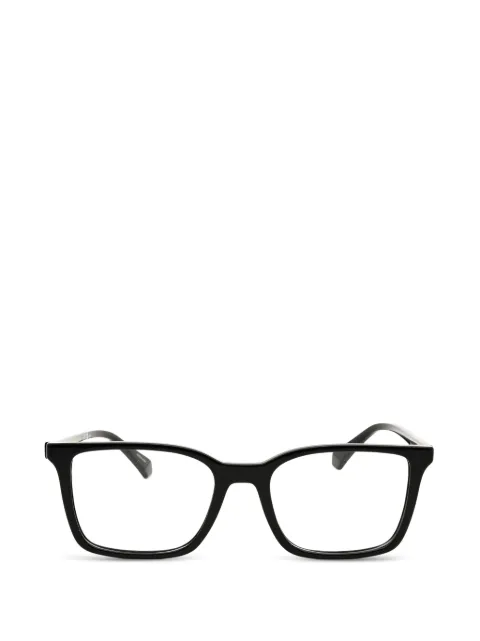 Polaroid rectangle-frame glasses