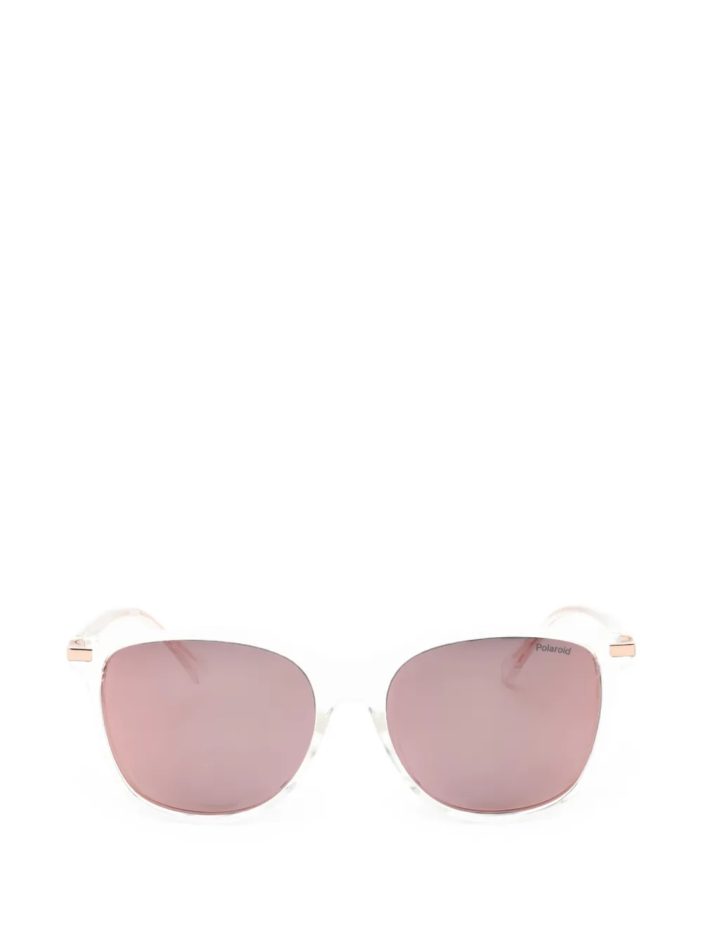 Polaroid geometric-frame sunglasses