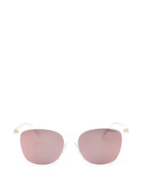 Polaroid geometric-frame sunglasses