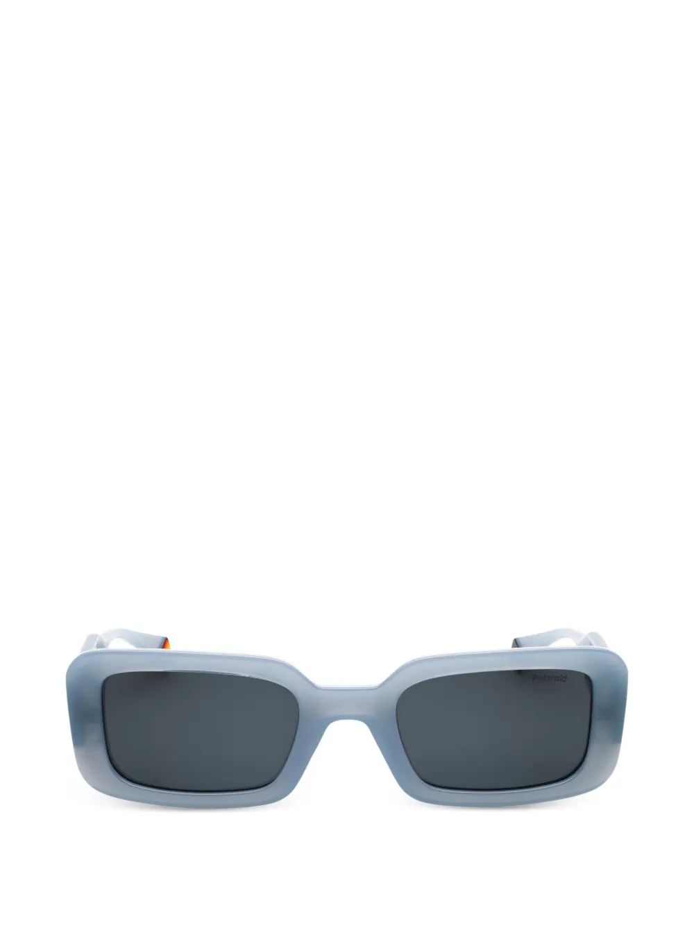 Polaroid rectangle-frame sunglasses