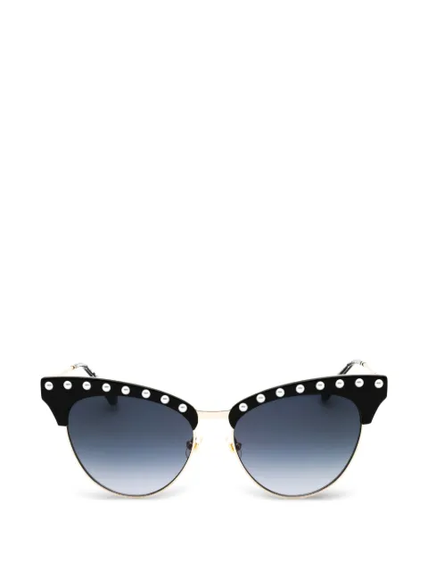 Kate Spade cat-eye-solbriller med perleudsmykning