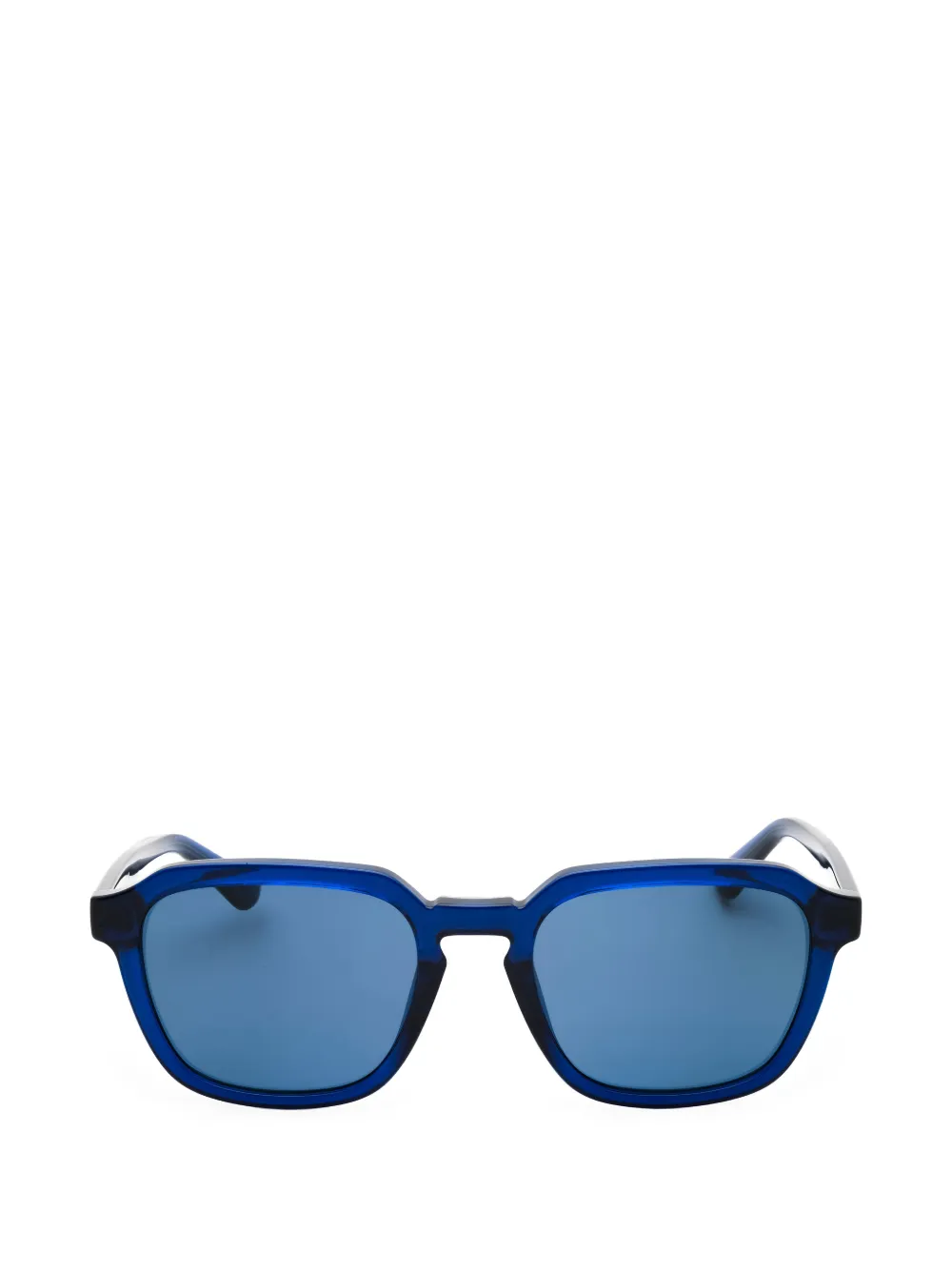 Calvin Klein geometric-frame sunglasses · 53